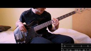 Dua Lipa - Levitating Bass Cover with (+TABS)