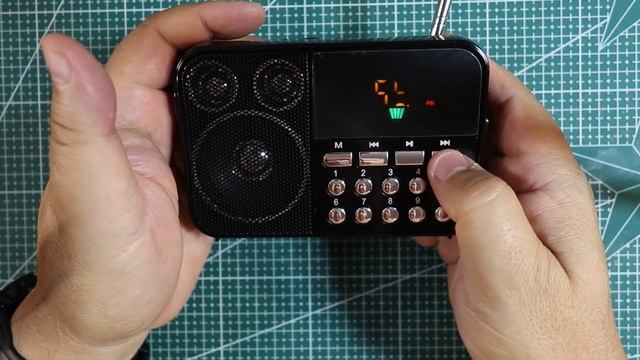 Компактный недорогой цифровой FM радиоприемник Aceline AR320 с МП3, фонариком и аккумулятором смотреть онлайн