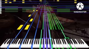 [Black Midi] Linked Horizon- Shinzou wo Sasageyo (Attack on Titan OP3), 132k notes, Emblazon.