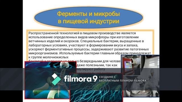 Технологические особенности производства пищевой промышленности
