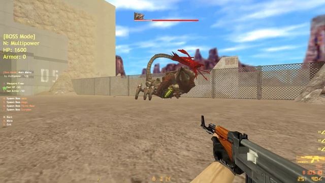 Counter-Strike 1.6 Download BOSS Mode | DrRex Boss | Fallen Titan Boss | Scorpion Boss | Oberon Bos смотреть онлайн