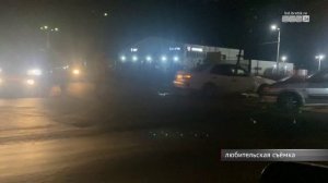 ДТП с участием двух автомобилей произошло в Гидростроителе