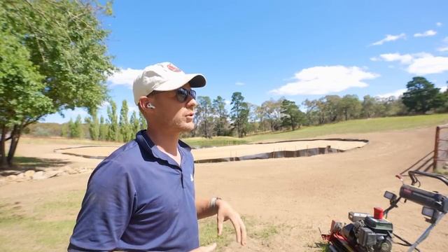 Seeding My Backyard Golf Green Surrounds // Perennial Ryegrass смотреть онлайн