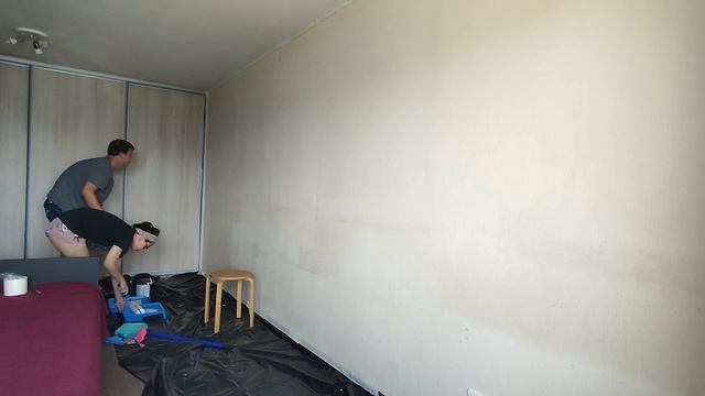 Красим стены самостоятельно\\ Затеяли ремонт квартиры смотреть онлайн