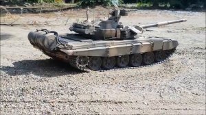 Heng Long Russian T 90 tank размер 1/16