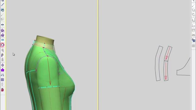 11. LookStailorX. Модуль лекала. Часть 3. смотреть онлайн