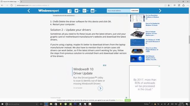 How To Fix: HDMI Output Problems On Windows 10 смотреть онлайн
