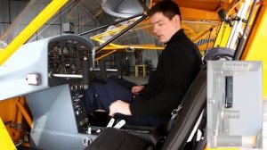 Запуск и прогрев двигателя самолёта Аэропракт-22