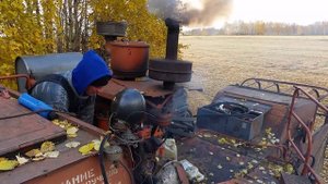 Пуск комбайна