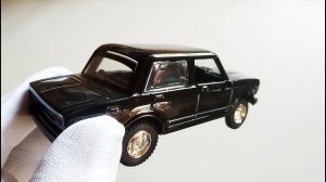 Обзор трэш модельки Ваз 2105 со светом и звуком!