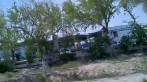 Городской парк - Балканабад. Съёмка 2015 года.