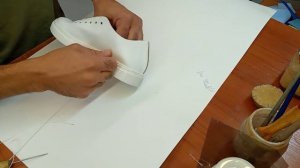 Кеды из кожи своими руками, прошивка подошвы. #handmade #кеды #прошивка #алматы  #2021 #казахстан