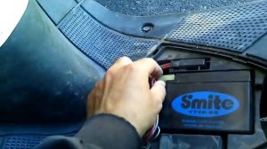 Замена аккумулятора скутера, не работал стартер Suzuki Lets 2 New поменять аккумулятор на скутере