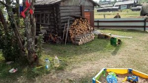 Дом у реки. Дача в деревне. Будни Олега.