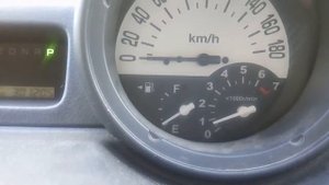 Toyota BB. 1nz-fe. на холостом ходу. P.