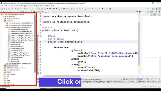 How to Upload File in Rest Assured API Automation Testing Tutorial | Chapter-17