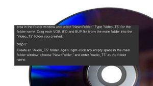 How to Burn VOB, IFO, & BUP to DVD