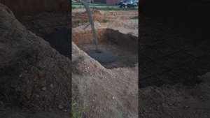 заливаем погреб бетоном 2 куба 3×4