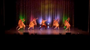 Хореографический коллектив Виктория народная стилизация возрастная группа 12-13 лет "В роще калина"