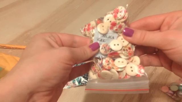 Распаковка посылки с фурнитурой для рукоделия с Aliexpress смотреть онлайн