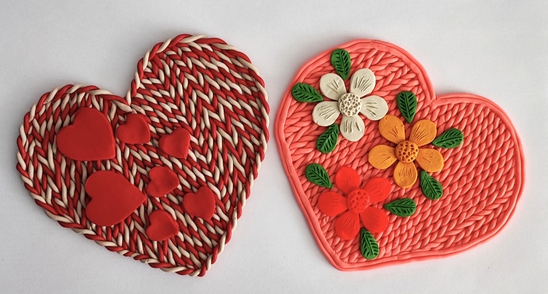 Как слепить из пластилина Валентинку смотреть онлайн