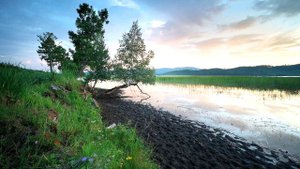 Вечер на оз.Ошколь