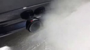 Выхлоп Ваз 2114  Subaru Sound Akrapovic на холостых