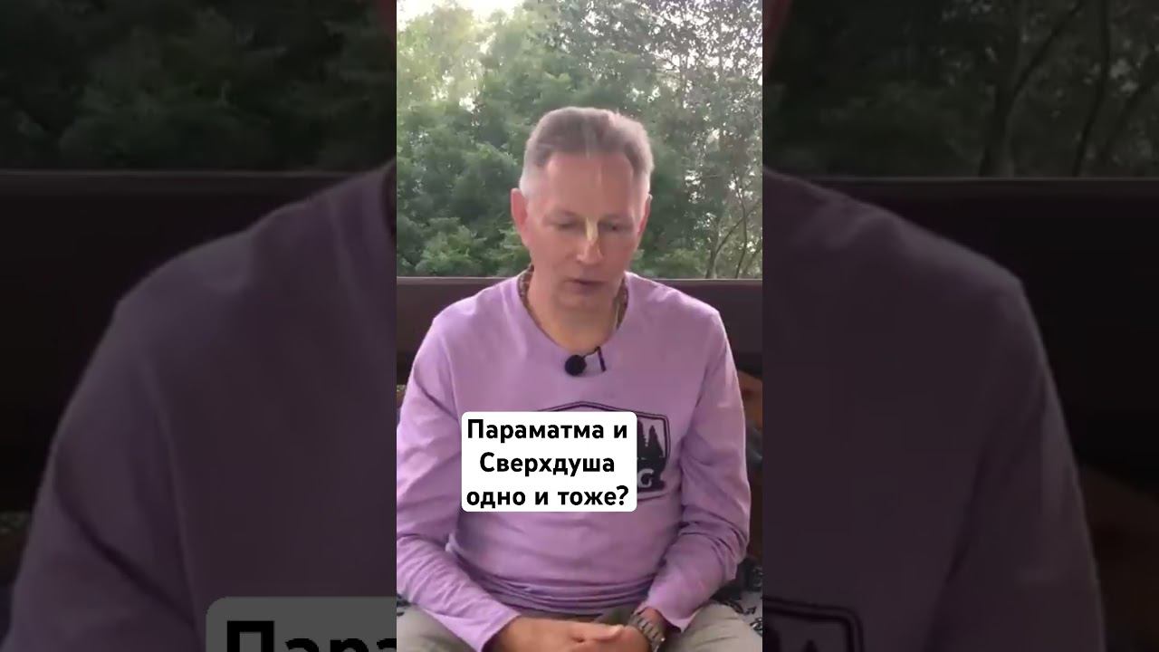 Параматма и Сверхдуша одно и тоже #ВасилийТушкин #ВраджендраКумар #VrajendraRu #shorts #веды #знание