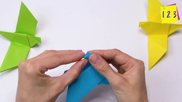 How to make paper bird Easy paper birds diy смотреть онлайн