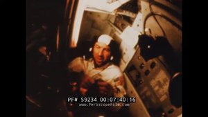 APOLLO 8 MISSION 1968 LAUNCH, LUNAR ORBIT, SPLASHDOWN & RECOVERY 59234