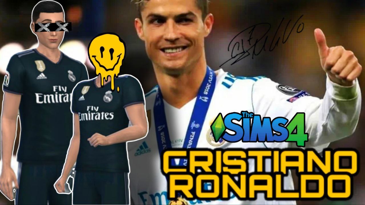 Криштиану Роналду?Cristiano Ronaldo│CAS│Создание персонажа│SpeedBuild│СС [The Sims 4]