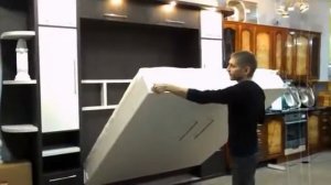 Полутораспальная шкаф-кровать серии MLA 108.2