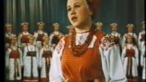 Russian Folk Song. СЕВЕРНЫЙ ХОР. Русская народная песня.1953