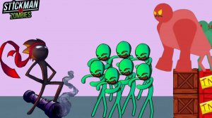 Stickman Zombie #4 ЗЛОВОННАЯ КАНАЛИЗАЦИЯ ?