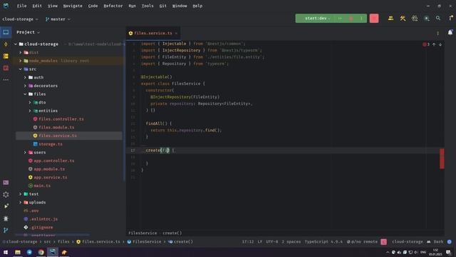 Продвинутый Fullstack-курс разработки облачного хранилища на NextJS + NestJS (Middle / Senior)