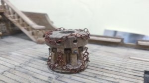 № 57 Сборка модели корабля Черная Жемчужина. Изготовления шпиля.