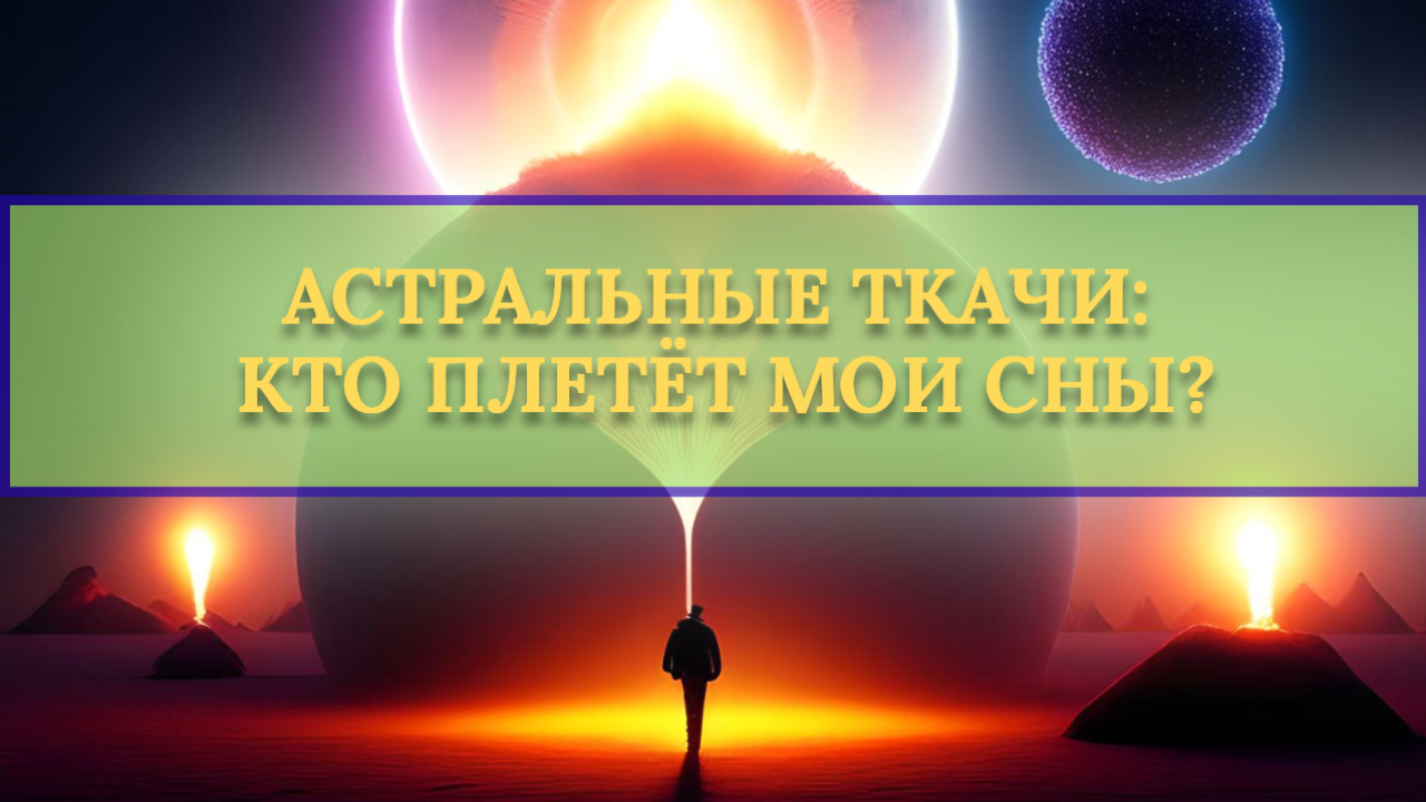 АСТРАЛЬНЫЕ ТКАЧИ: КТО ПЛЕТЁТ НАШИ СНЫ?