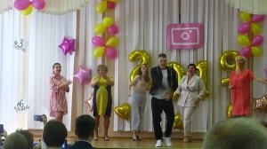 21062019 лицей №5 Минск танец кураторов групп на выпускном