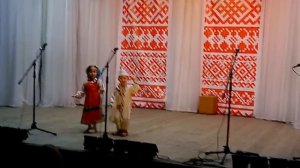 марийский танец малышей)
