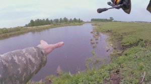 Как найти рыбу на реке с берега. Рыбалка на джиг 2020.