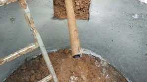 Прокол под 225 пнд трубу из бетонного кольца