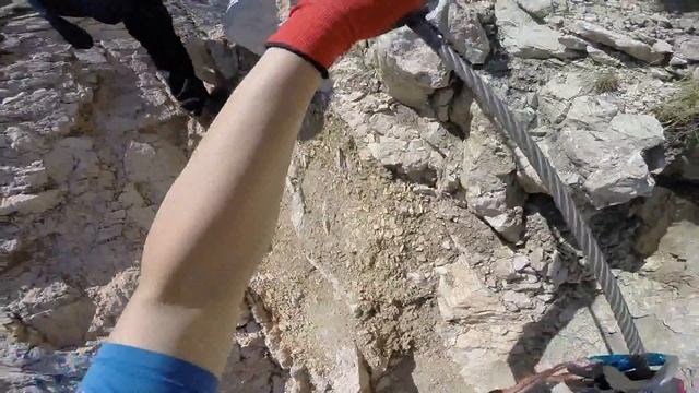 Marmolada 2015 July - The oldest, highest and longest via ferrata of Dolomites Italy смотреть онлайн