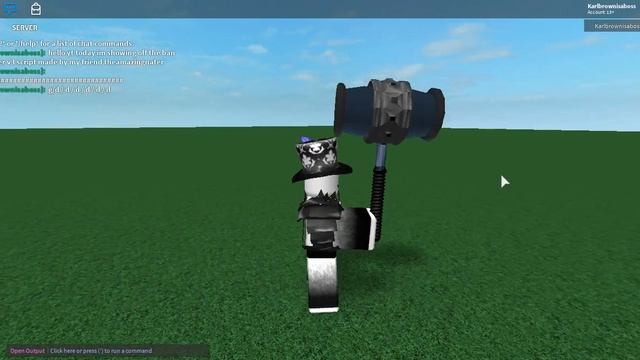 Roblox Ban Hammer V3 script смотреть онлайн