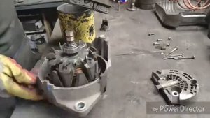 Ремонт генератора man tgs