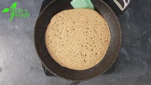 Блины без муки, без глютена, без яиц, из зеленой гречки