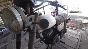 Оживление мотоцикла Минск после пяти лет простоя. Это что-то!!!