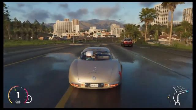 THE CREW 2 MERCEDES BENZ 300 SLR UHLENHAUT COUPE W196 Realistic Driving смотреть онлайн
