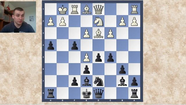 Шахматы. Дебют ферзевых пешек. Атака Торре (за черных). смотреть онлайн