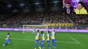 ÉPIC DUELO DE TIROS LIBRES en FIFA23 😱 *AL NASSR de CRISTIANO RONALDO vs PSG de MESSI*