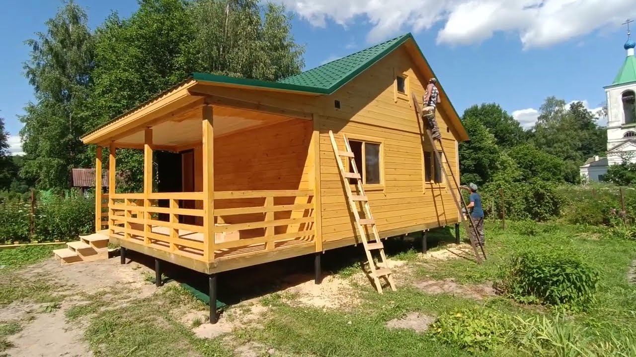 Дом 6х8 с террасой смотреть онлайн